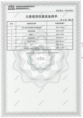 检测报告